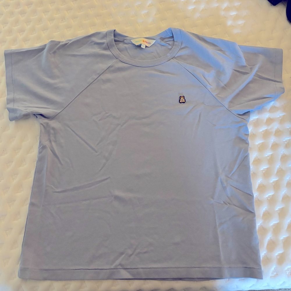 Teddy Fresh Light Blue Shrunken Tee XL